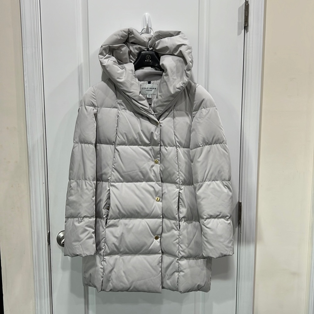 Cole Haan puffer down coat